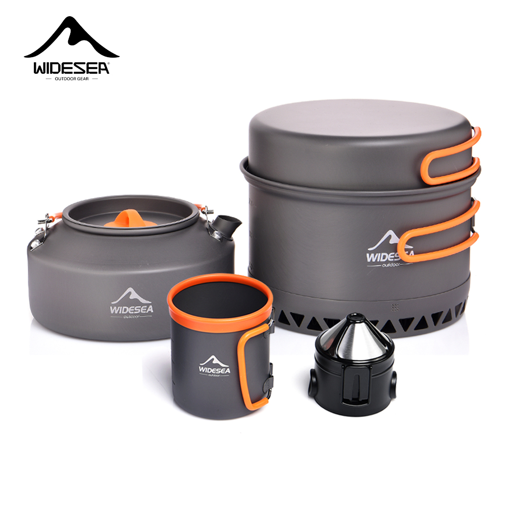 Camping Cooking Can - أدوات المائدة للتخييم، مجموعة أواني الطهي
