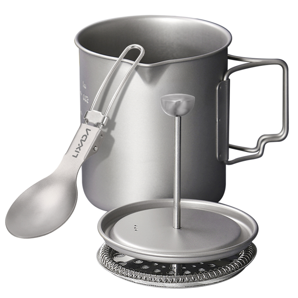 Camping Cooking Mug - Lixada-وعاء طهي للتخييم في الهواء الطلق