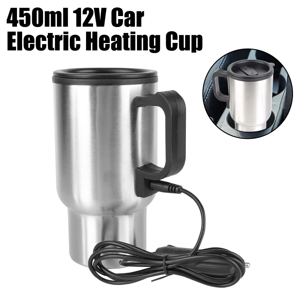Camping Cooking Mug - 12 فولت 450 مللي سيارة القهوة