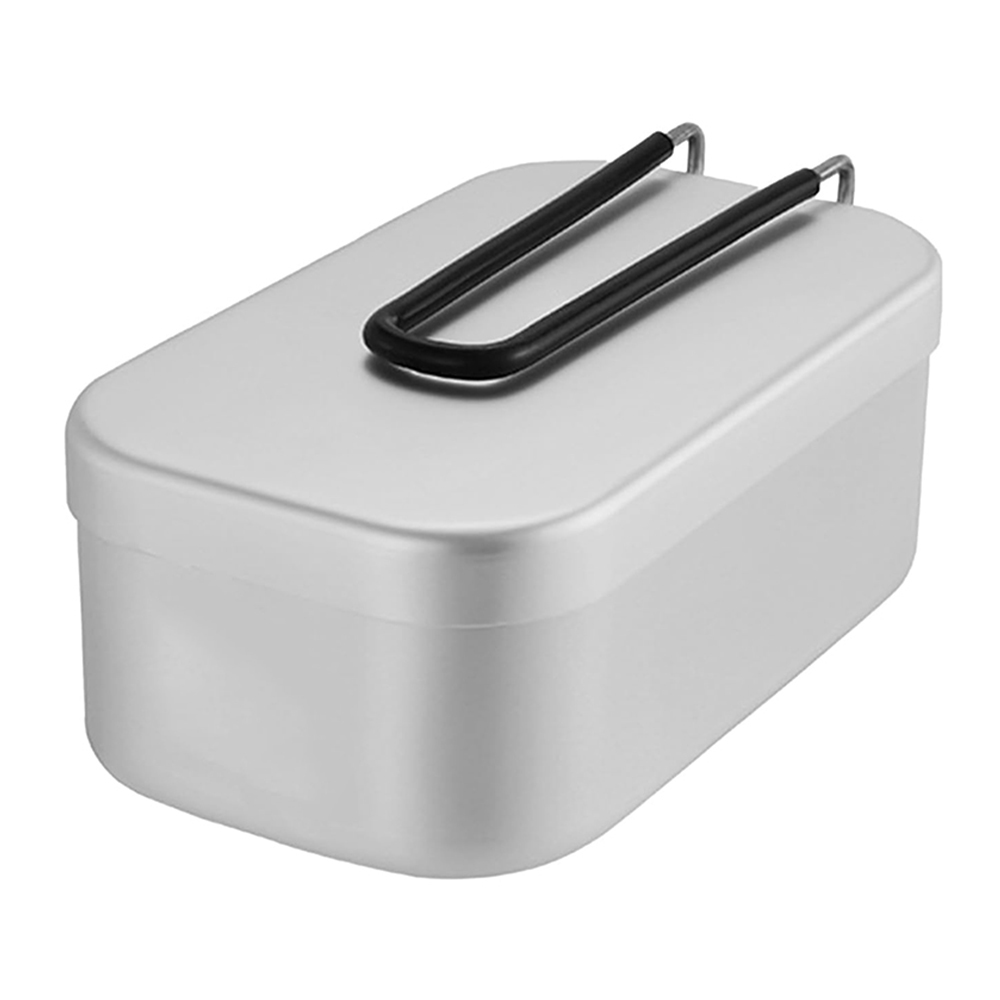 Camping Cooking Box - 800 مللي صناديق الغداء الألومنيوم في