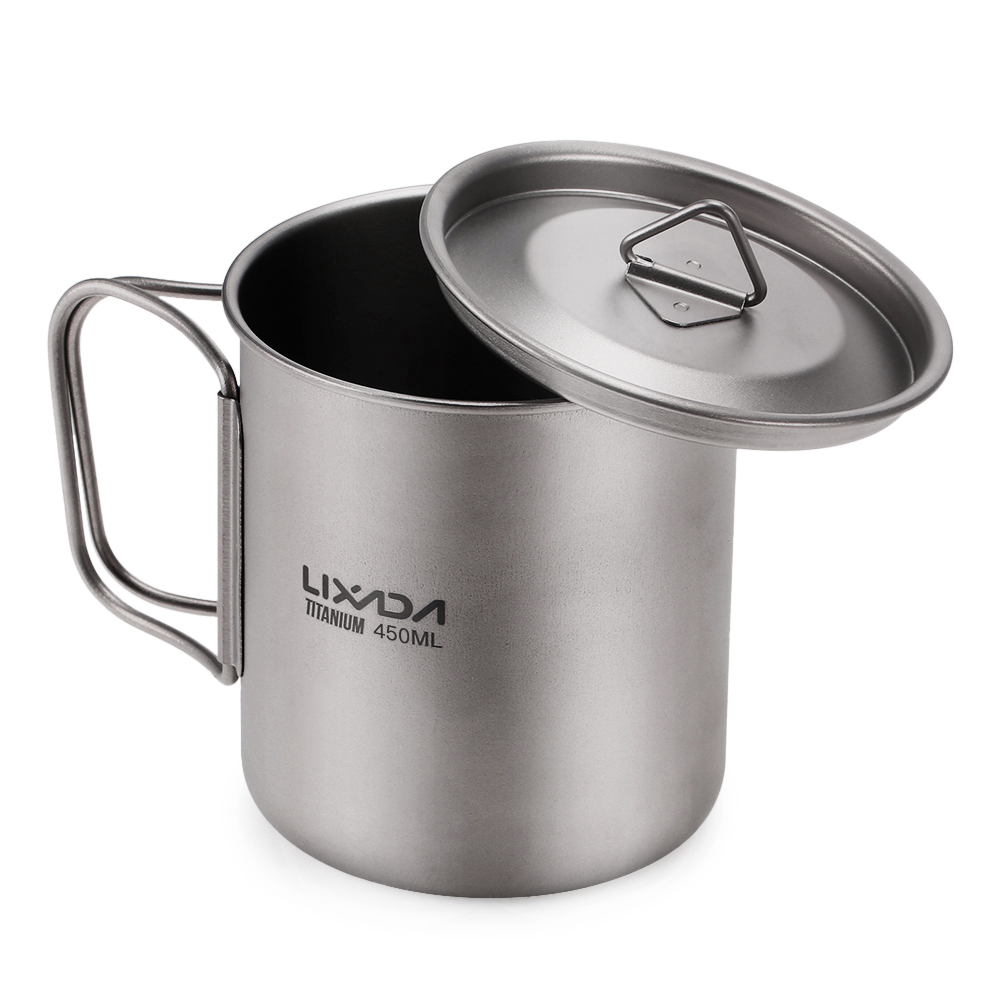 Camping Cooking Mug - كوب ماء من Lixada خفيف الوزن