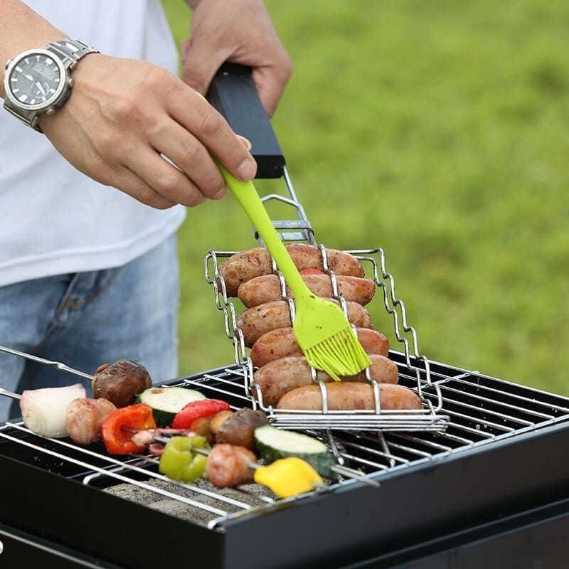 Camping Cooking Bbq - شواية محمولة للتخييم، خفيفة الوزن، للسفر