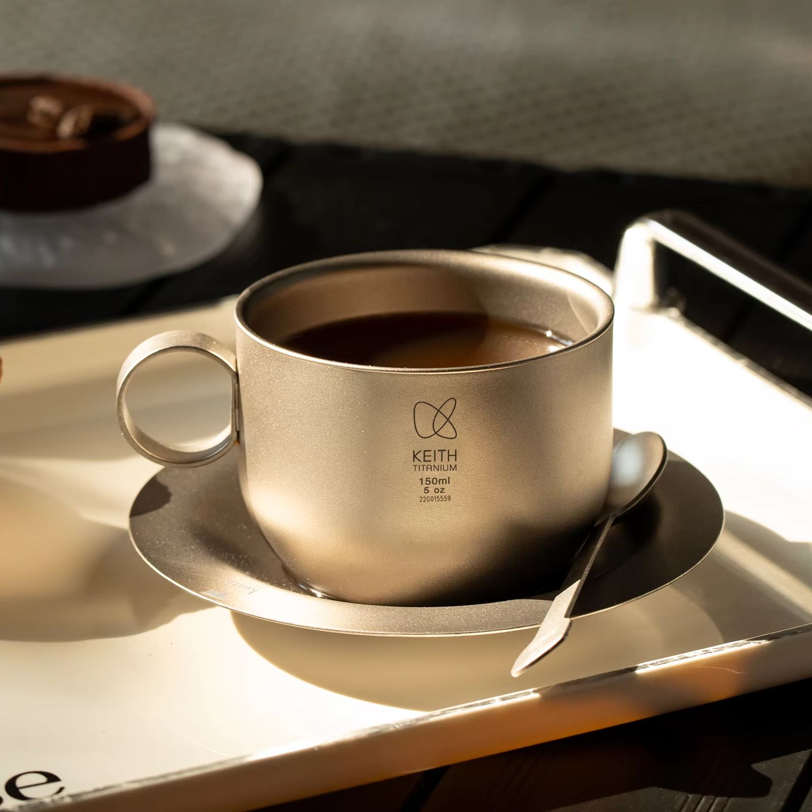 Camping Cooking Mug - طقم أكواب قهوة KEITH من التيتانيوم