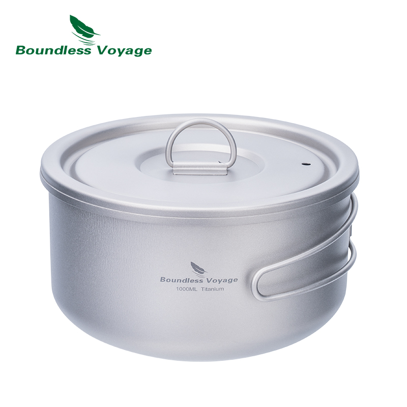Camping Cooking Box - وعاء تخييم من التيتانيوم بدون حدود
