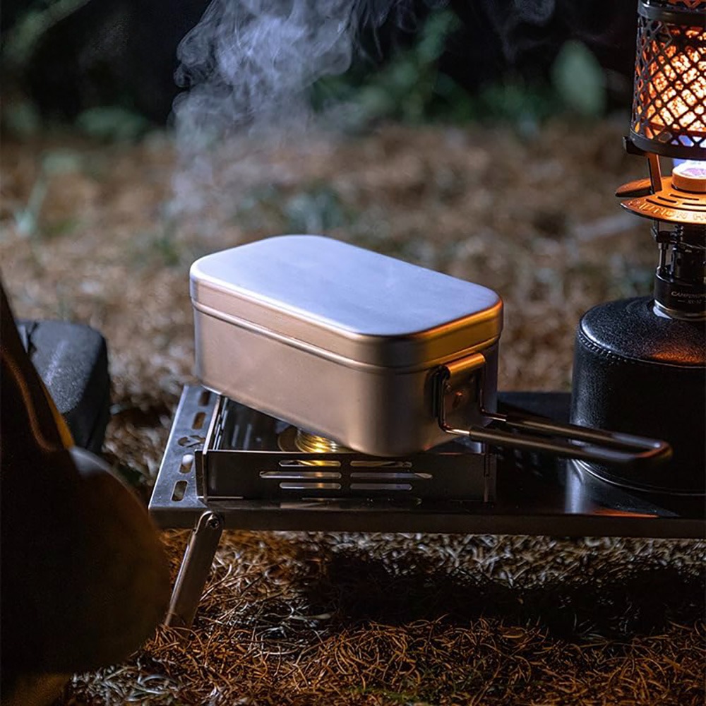 أدوات طهي خفيفة الوزن للتخييم، - مراجعة Camping Cooking Box وسعره