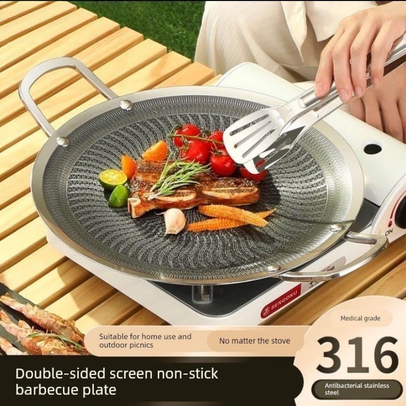 مقلاة شواء متعددة الوظائف من ا - مراجعة Camping Cooking Bbq وسعره