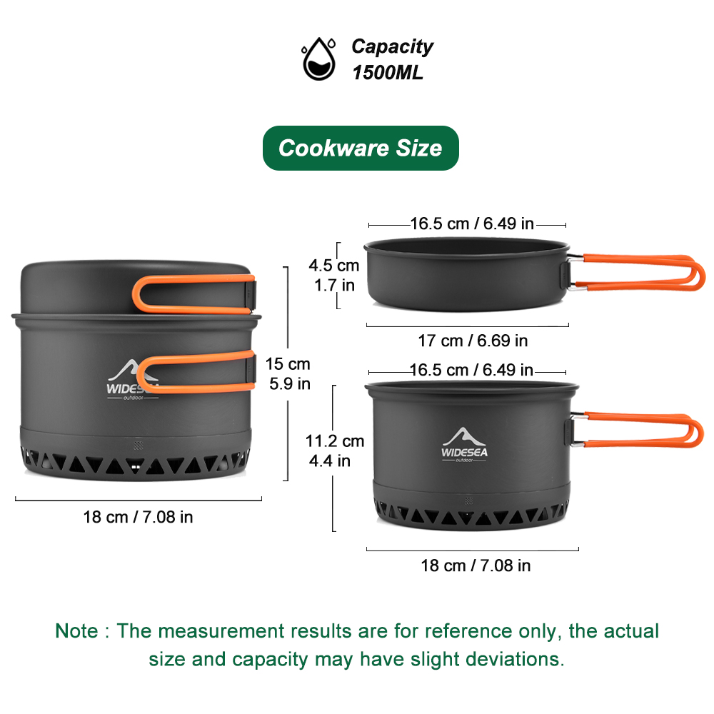 أدوات المائدة للتخييم، مجموعة  - مراجعة Camping Cooking Can وسعره