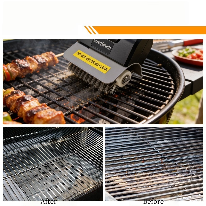 فرشاة الشواء الكهربائية من جاس - مراجعة Camping Cooking Bbq وسعره