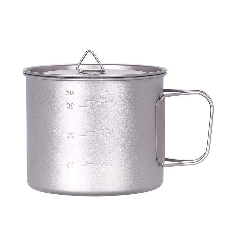 وعاء تخييم من التيتانيوم سعة 1 - مراجعة Camping Cooking Mug وسعره