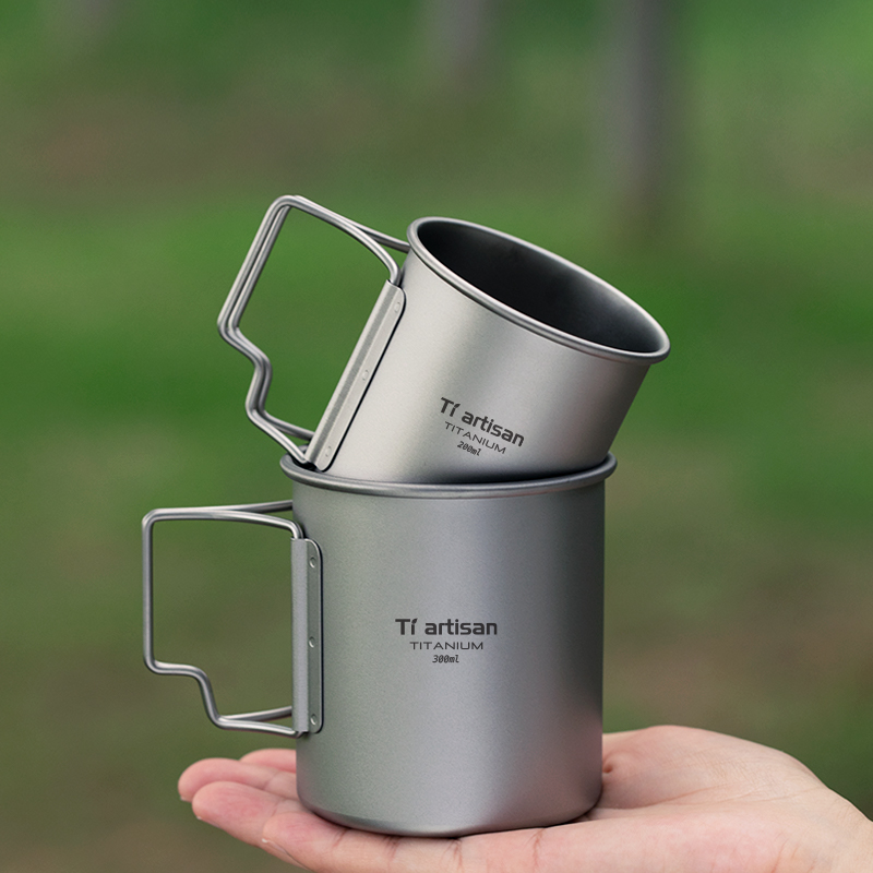 Tiartisan في الهواء الطلق التي - مراجعة Camping Cooking Mug وسعره