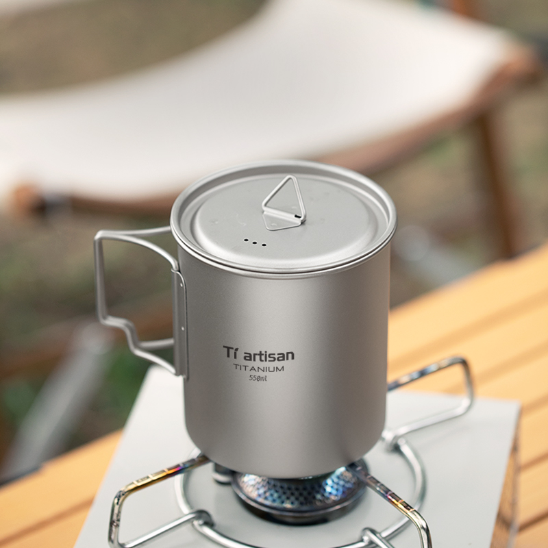 Tiartisan في الهواء الطلق التي - مراجعة Camping Cooking Mug وسعره