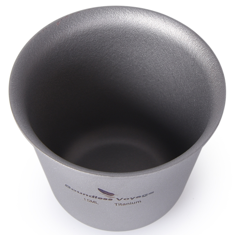طقم أكواب تيتانيوم من 3 قطع من - مراجعة Camping Cooking Mug وسعره