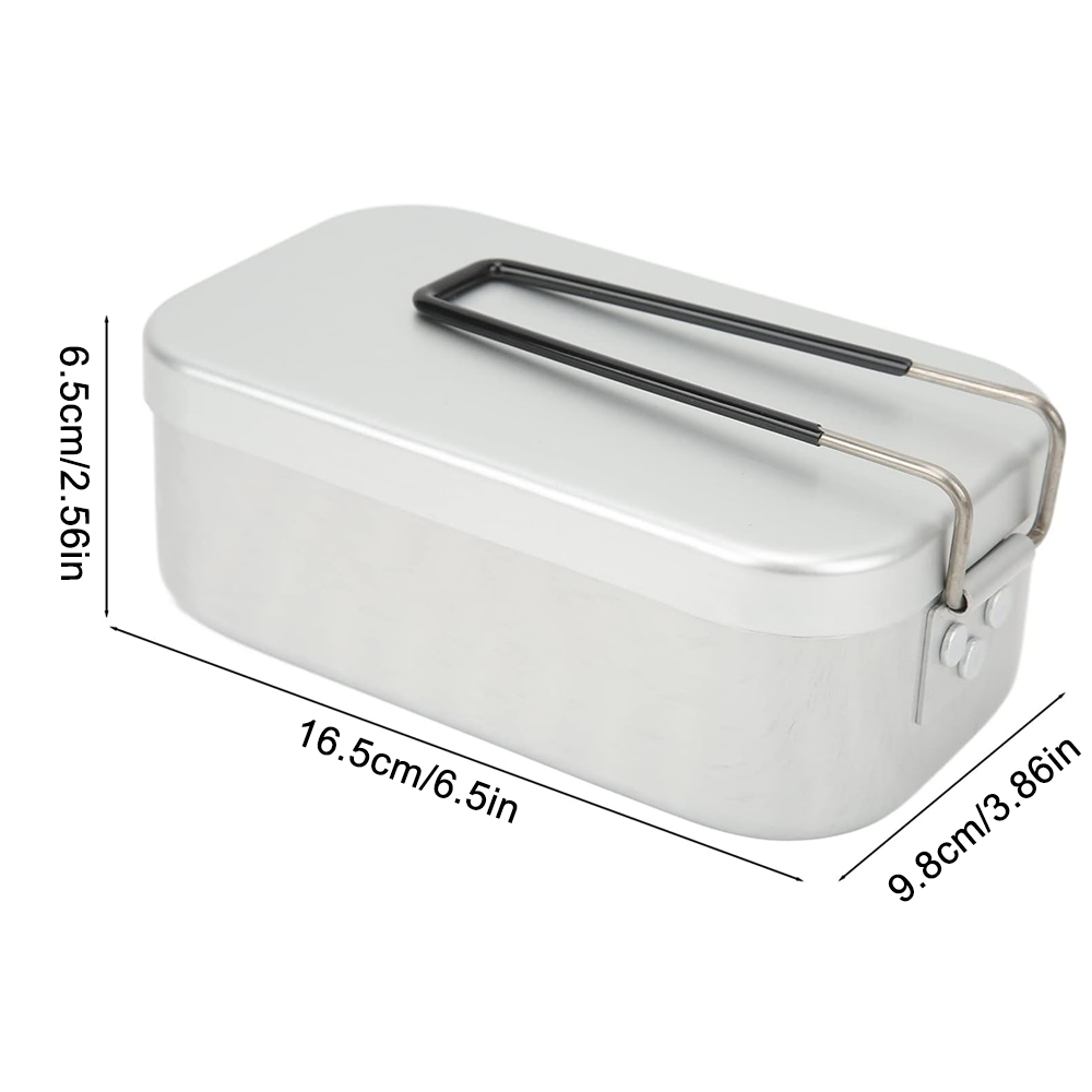 800 مللي صناديق الغداء الألومن - مراجعة Camping Cooking Box وسعره