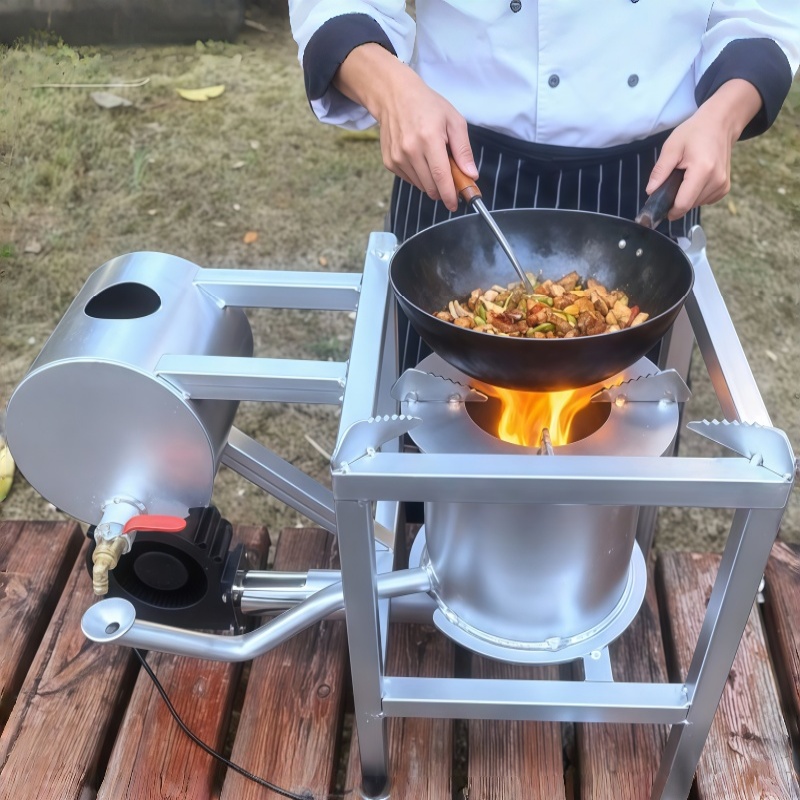 موقد محمول مصنوع من فولاذ التي - مراجعة Camping With Cooking وسعره