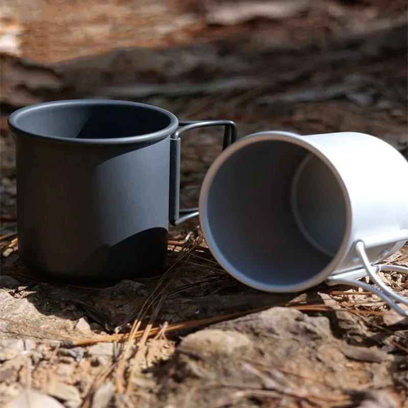 كوب تخييم خارجي بالجملة مع مقب - مراجعة Camping Cooking Mug وسعره