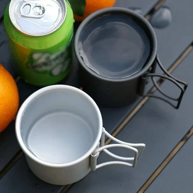كوب تخييم خارجي بالجملة مع مقب - مراجعة Camping Cooking Mug وسعره