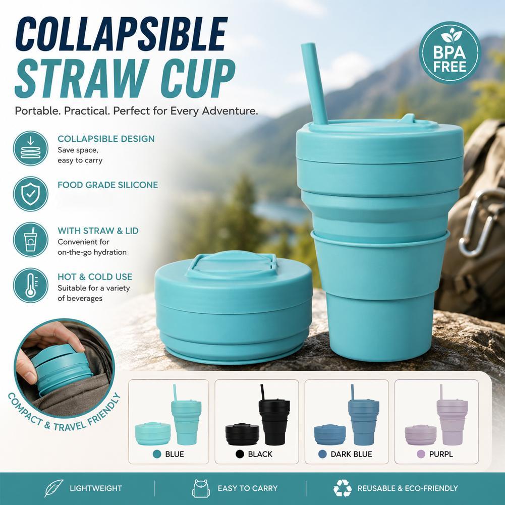 كوب قهوة سيليكون قابل للطي مع  - مراجعة Camping Cooking Mug وسعره
