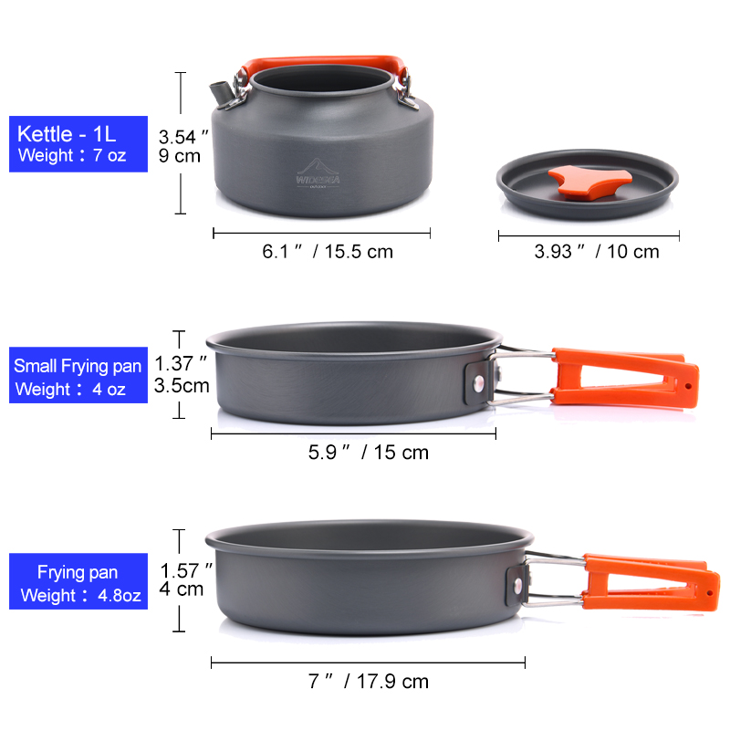 طقم أدوات طهي للتخييم في الهوا - مراجعة Camping Cooking Roll وسعره