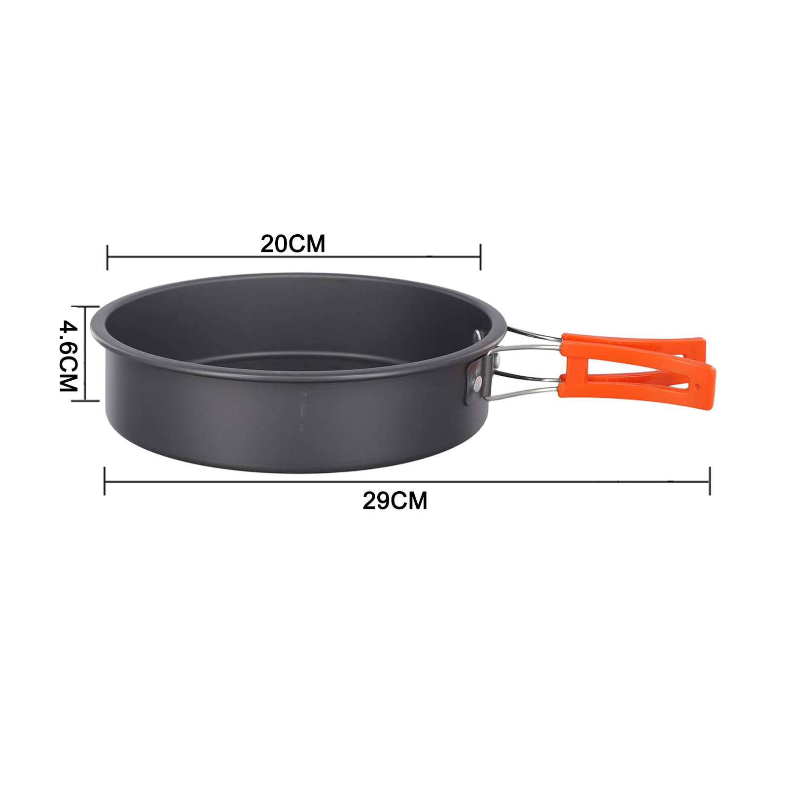 مقلاة واحدة من الألومينا تنقل  - مراجعة Camping Cooking Wok وسعره