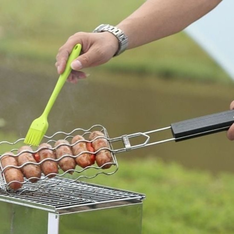 شواية محمولة للتخييم، خفيفة ال - مراجعة Camping Cooking Bbq وسعره
