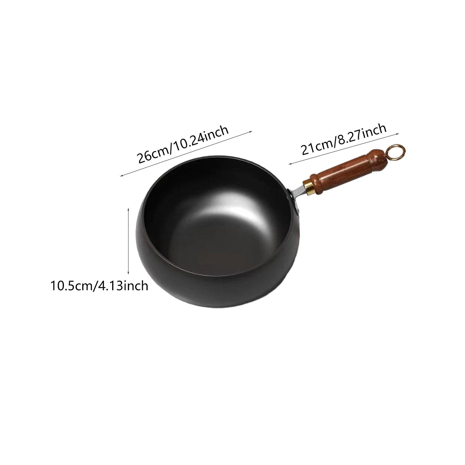 غير لاصقة ووك الغليان التعريفي - مراجعة Camping Cooking Wok وسعره